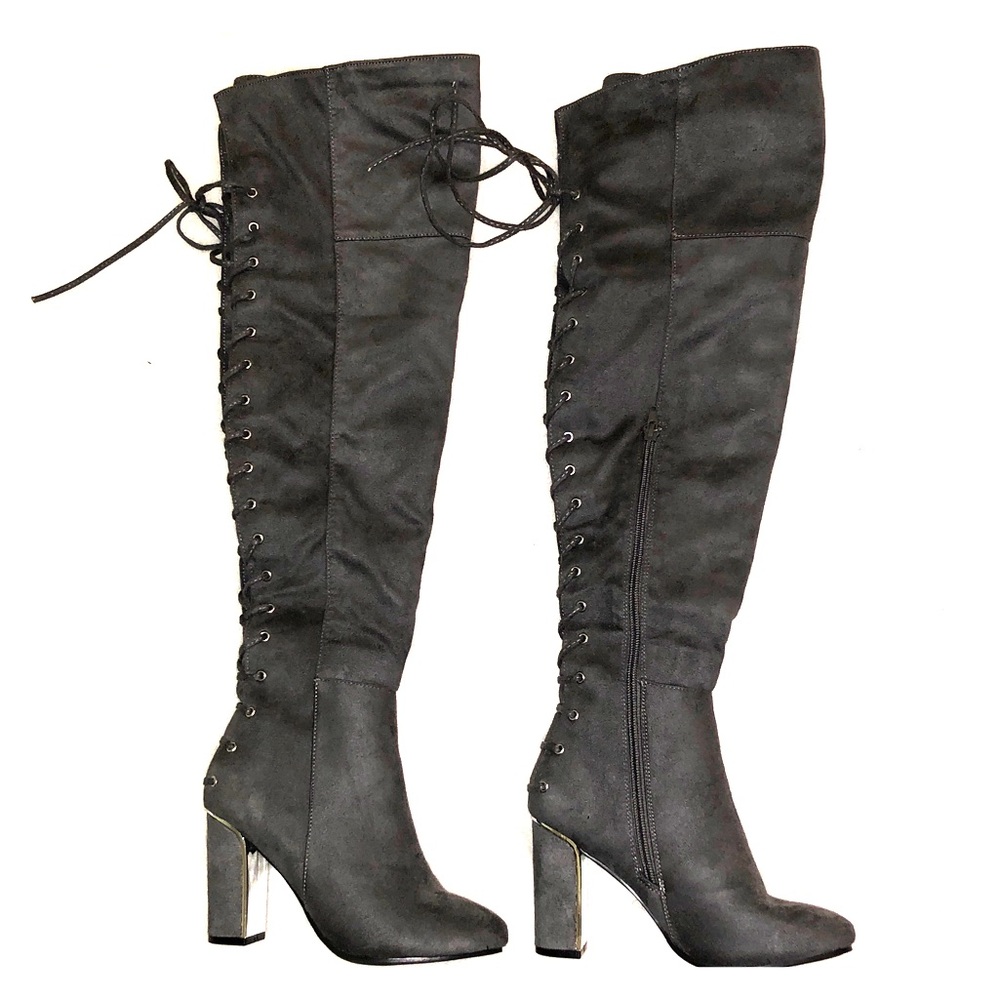 Knee high boots